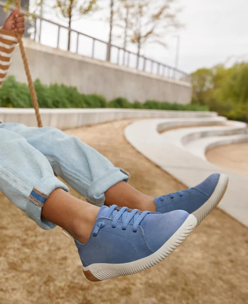 KNX Leder Sneaker für kleine Kids | Coronet Blue/Vapor
