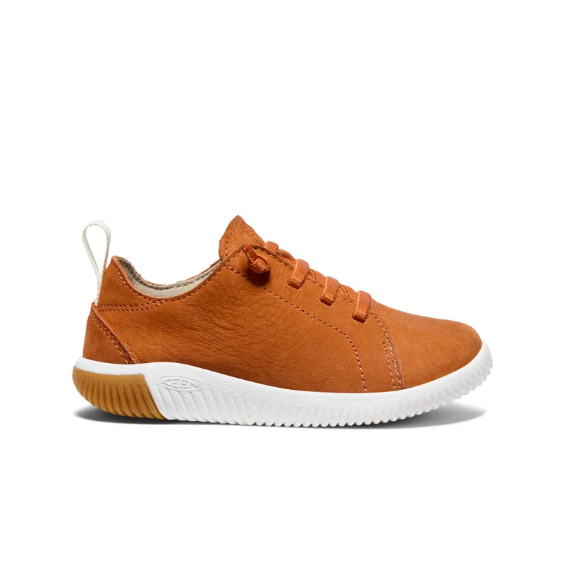 KNX Leder Sneaker für kleine Kids | Gold Flame/Star White