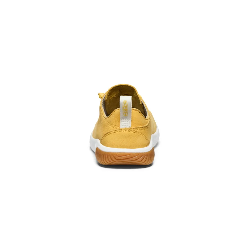KNX Leder Sneaker für kleine Kids | Daffodil/Star White