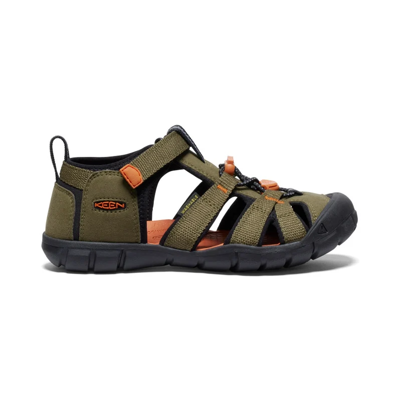 Seacamp II CNX Sandale für große Kids | Dark Olive/Gold Flame