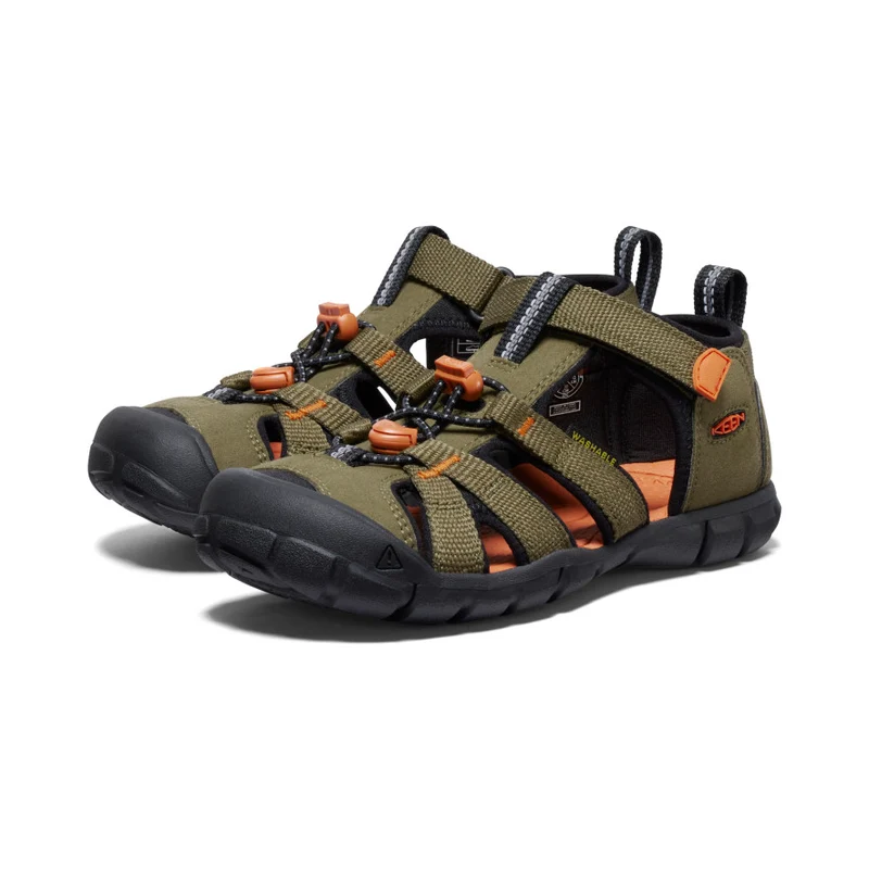 Seacamp II CNX Sandale für große Kids | Dark Olive/Gold Flame