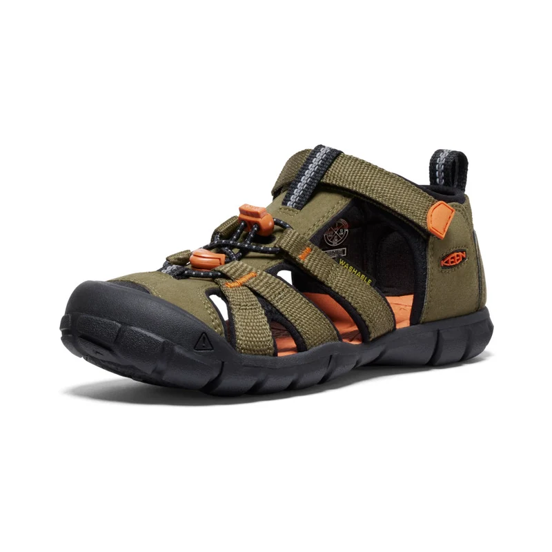 Seacamp II CNX Sandale für große Kids | Dark Olive/Gold Flame