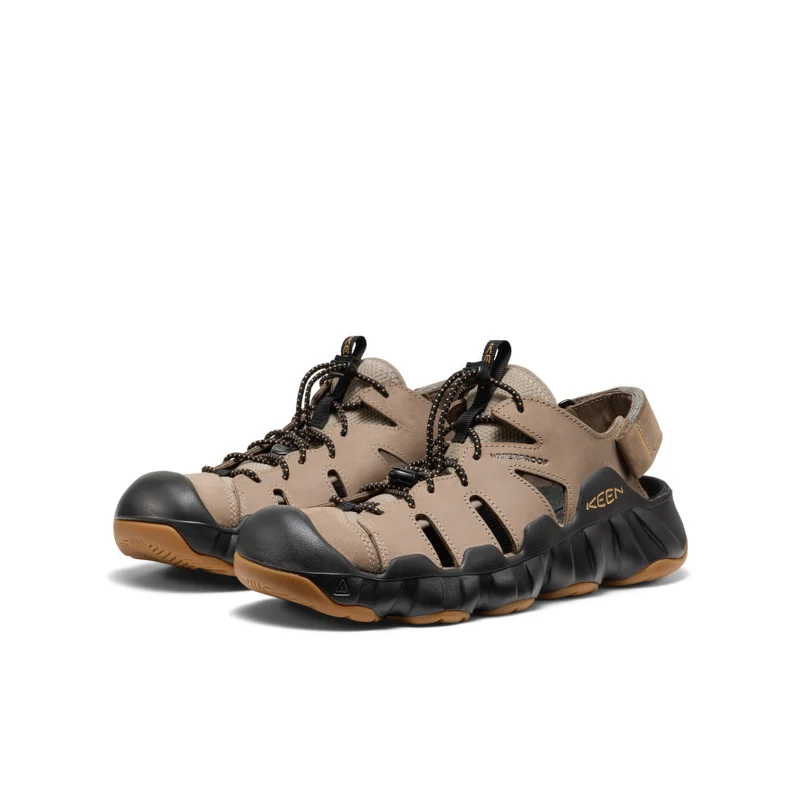 Hyperport Fisherman Leder Sandale für Herren | Brindle/Oak Buff