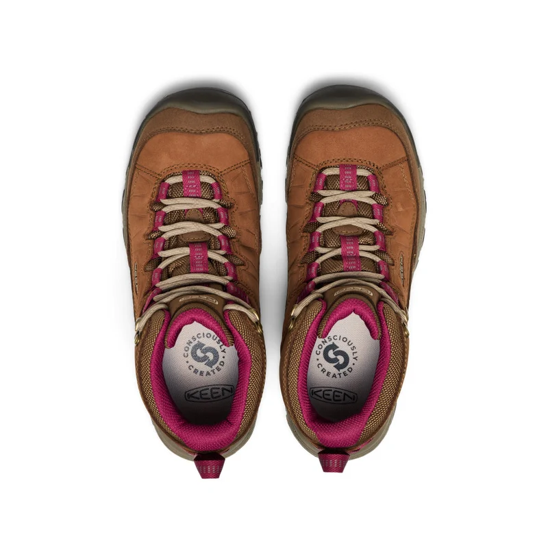 Targhee IV Wasserdichte Wanderstiefel für Damen | Bison/Beaujolais