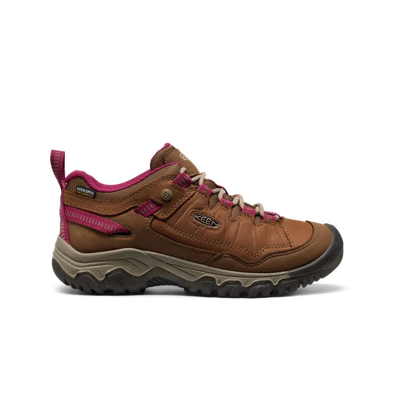 Targhee IV Wasserdichte Wanderschuhe für Damen | Bison/Beaujolais