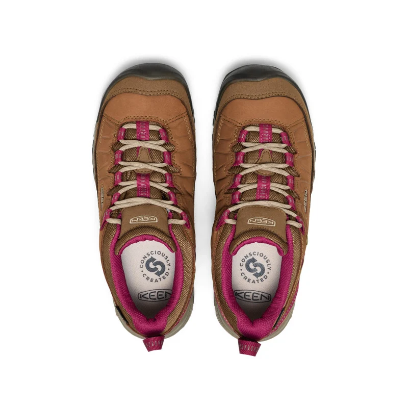 Targhee IV Wasserdichte Wanderschuhe für Damen | Bison/Beaujolais