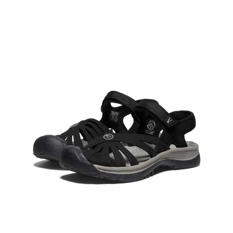 Rose Sandale für Damen | Black/Neutral Gray