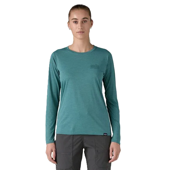 Patagonia Long-Sleeved Capilene® Cool Daily Graphic Shirt Damen