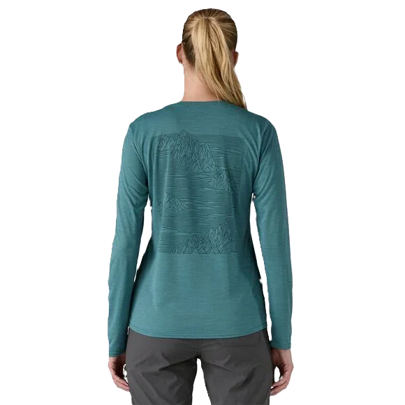 Patagonia Long-Sleeved Capilene® Cool Daily Graphic Shirt Damen