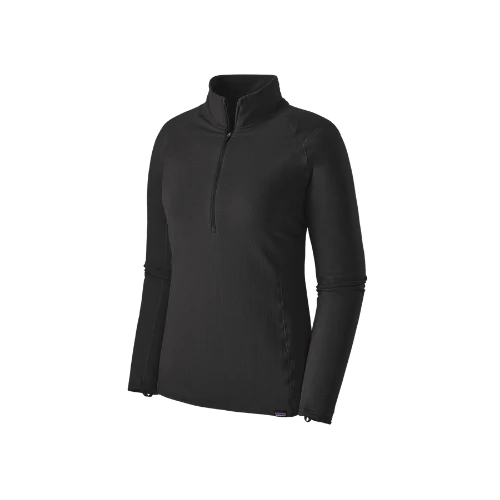 Patagonia Capilene Thermal Weight Zip-Neck Damen (schwarz)