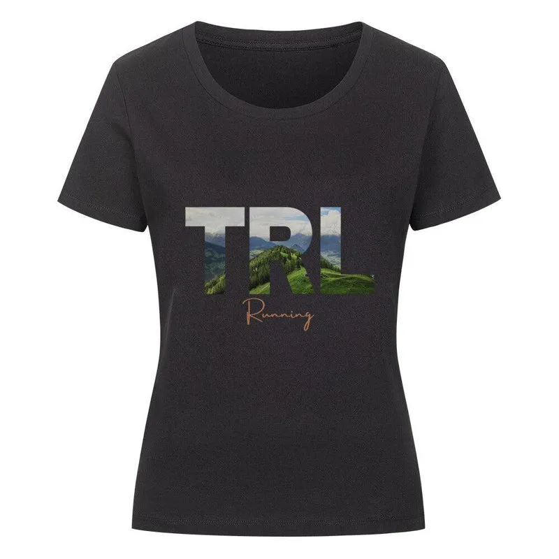 TRL Running Cutout Letters - Bio Premium T-Shirt Damen