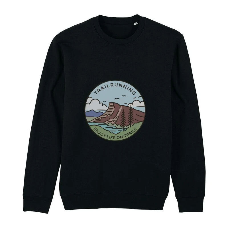Enjoy Life on Trails - Bio Premium Sweatshirt