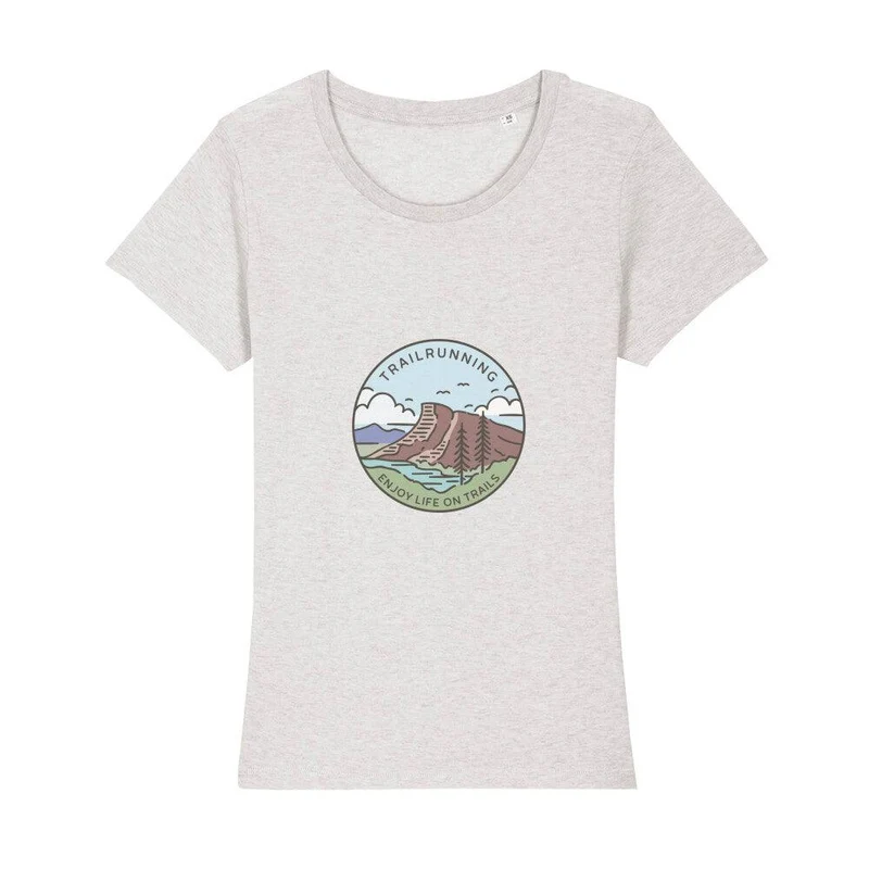Enjoy Life on Trails - Bio Premium T-Shirt Damen