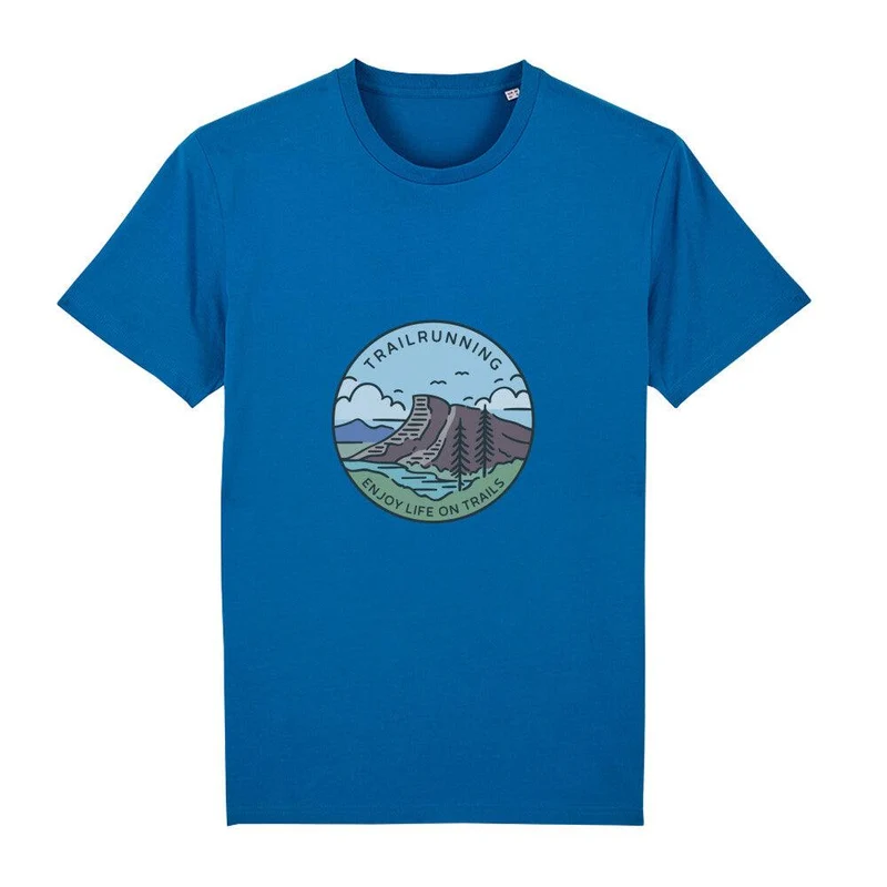 Enjoy Life on Trails - Bio Premium T-Shirt
