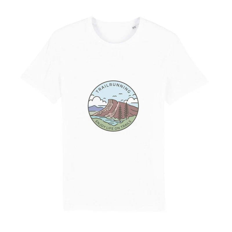 Enjoy Life on Trails - Bio Premium T-Shirt