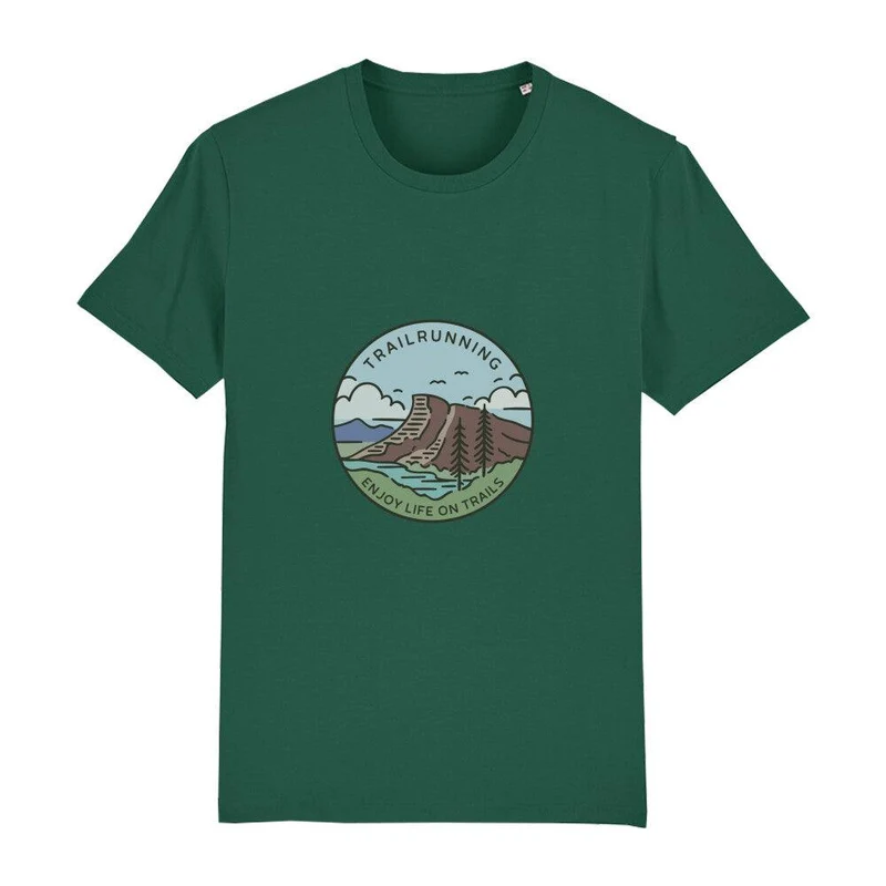 Enjoy Life on Trails - Bio Premium T-Shirt