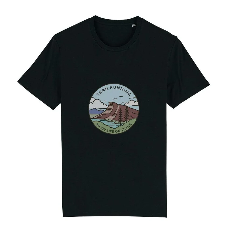 Enjoy Life on Trails - Bio Premium T-Shirt