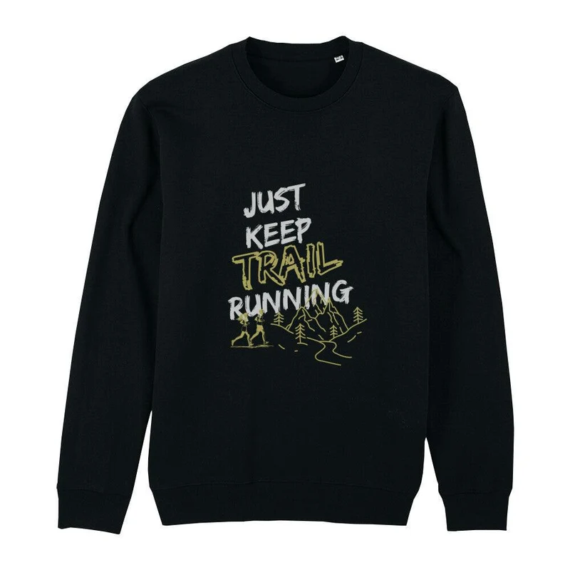 Just Keep Trailrunning - Bio Premium Sweatshirt