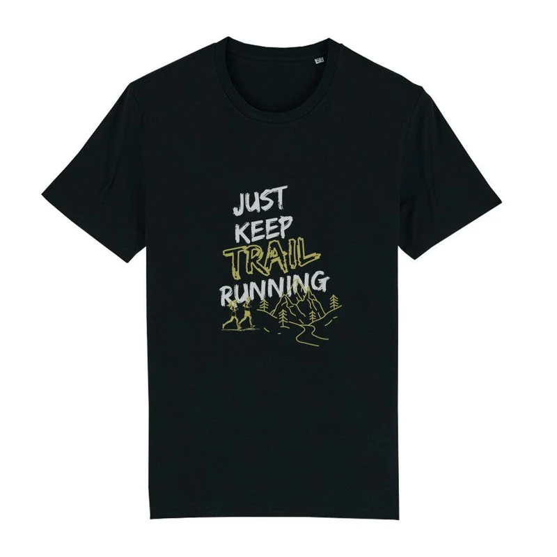 Just Keep Trailrunning - Bio Premium T-Shirt