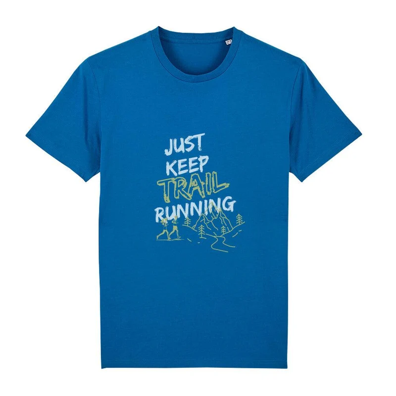 Just Keep Trailrunning - Bio Premium T-Shirt