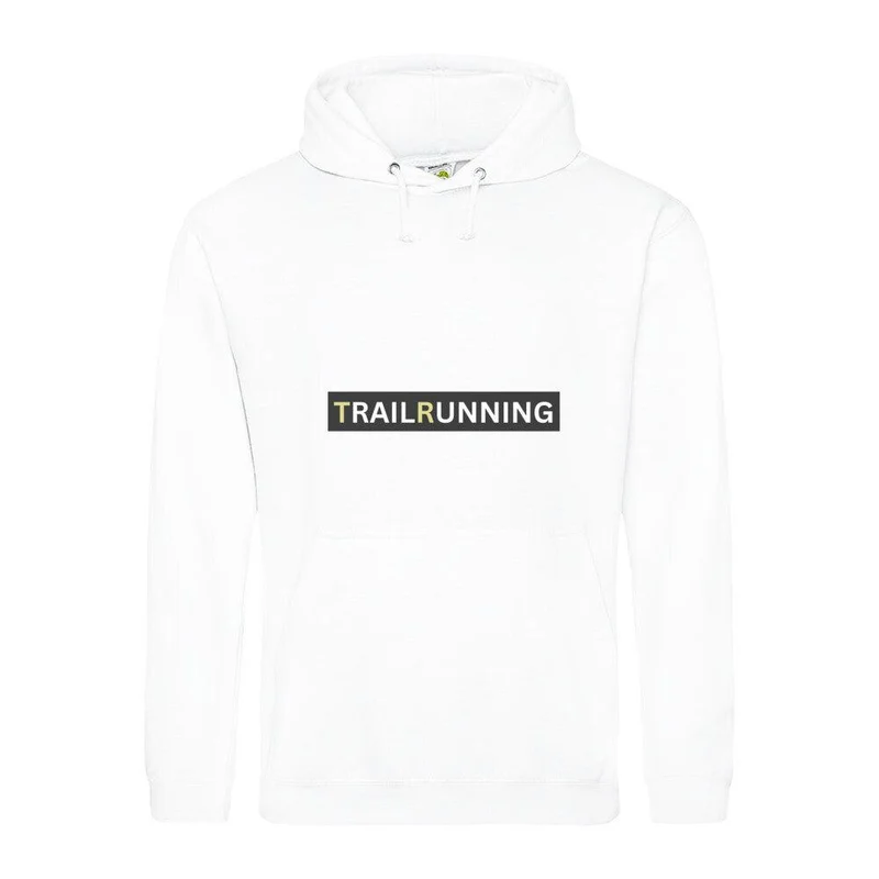TRAILRUNNING Black&White - Premium Hoodie