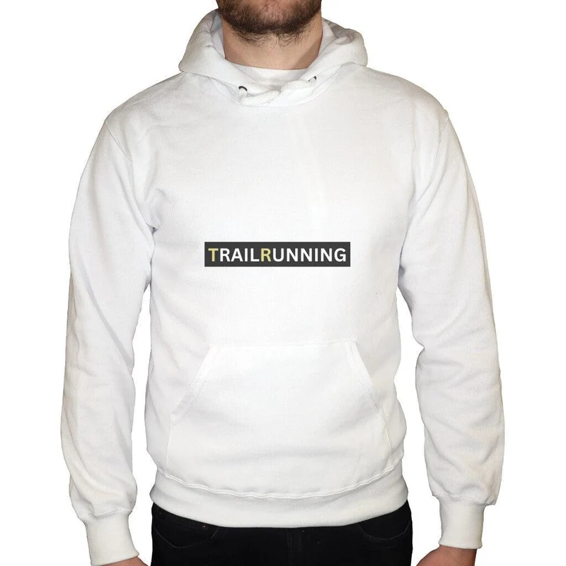TRAILRUNNING Black&White - Premium Hoodie