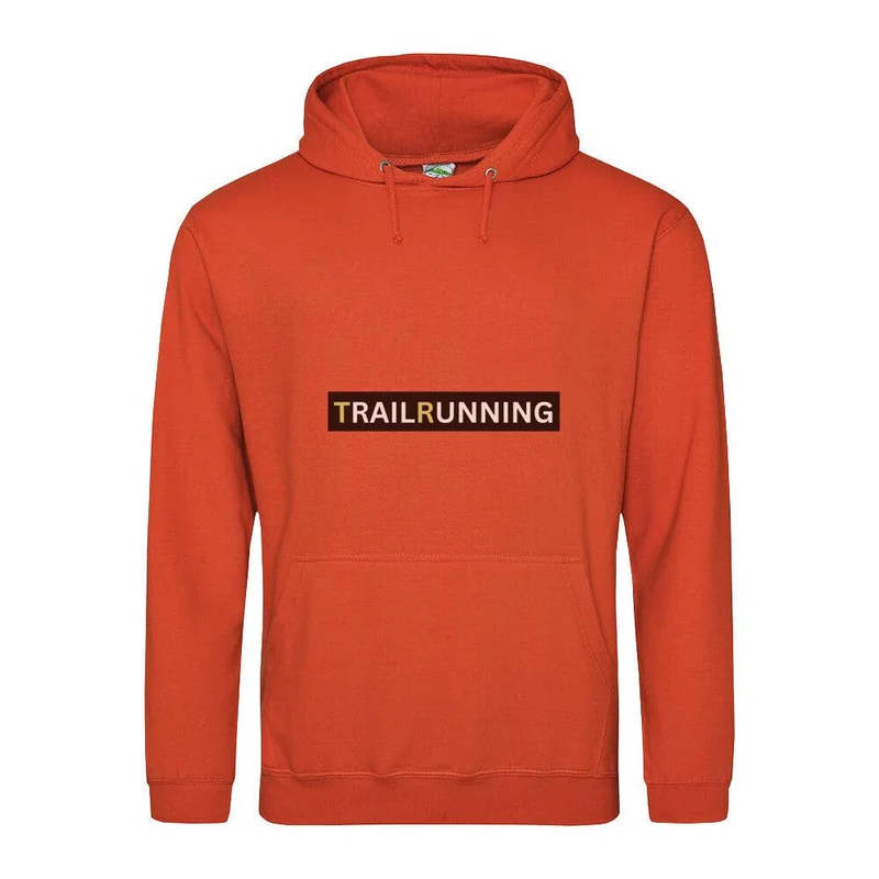 TRAILRUNNING Black&White - Premium Hoodie
