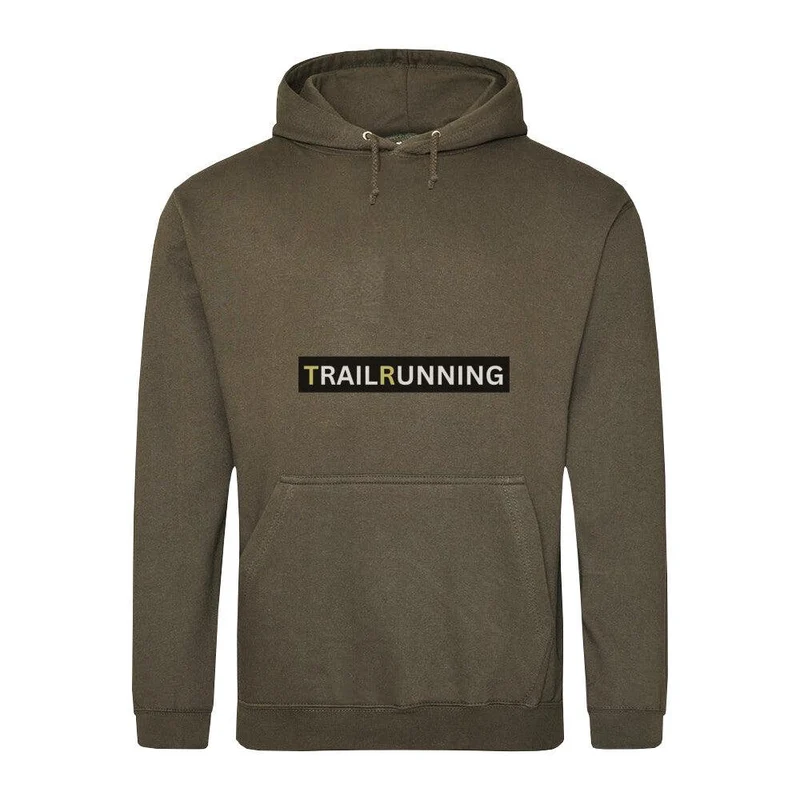 TRAILRUNNING Black&White - Premium Hoodie