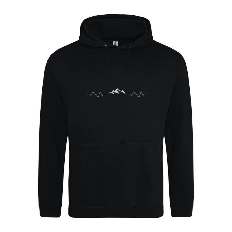 Herzschlag Gebirge - Premium Hoodie
