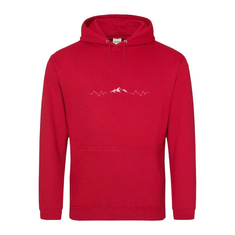 Herzschlag Gebirge - Premium Hoodie