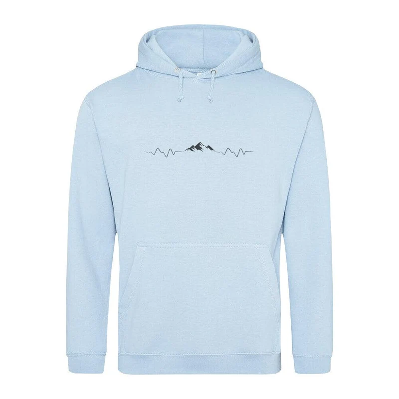 Herzschlag Gebirge - Premium Hoodie