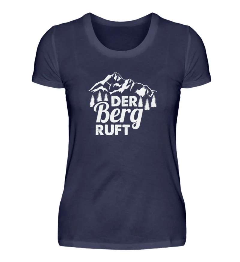 Der Berg ruft - Damen Premium T-Shirt