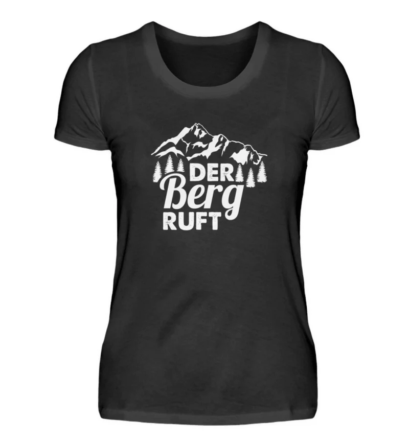 Der Berg ruft - Damen Premium T-Shirt