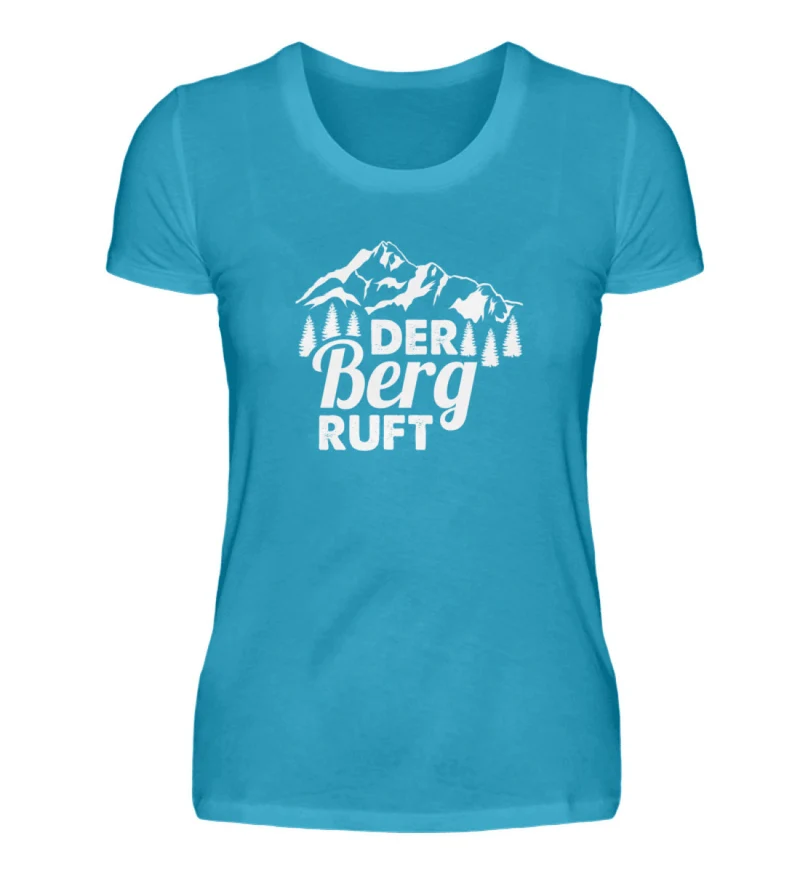 Der Berg ruft - Damen Premium T-Shirt