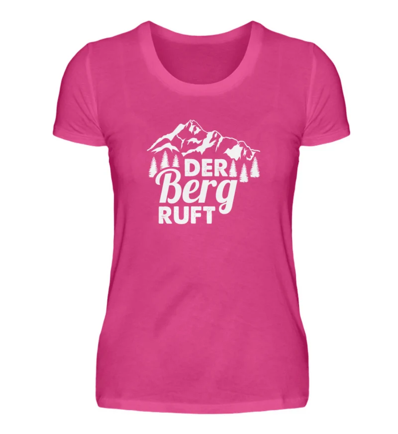 Der Berg ruft - Damen Premium T-Shirt
