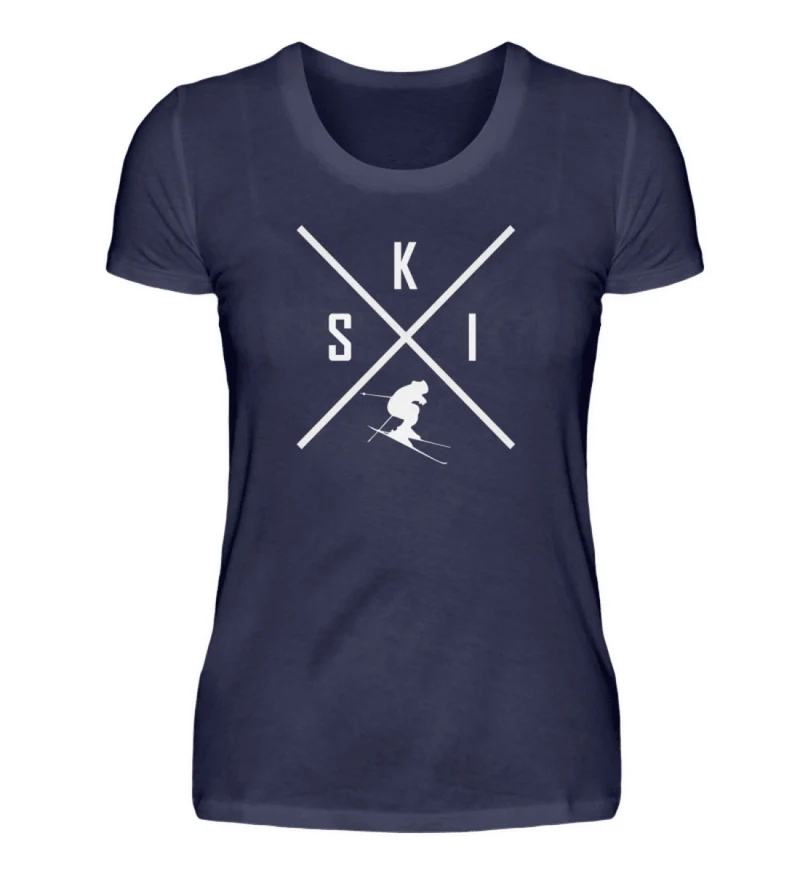 SKI - Damen Premium T-Shirt