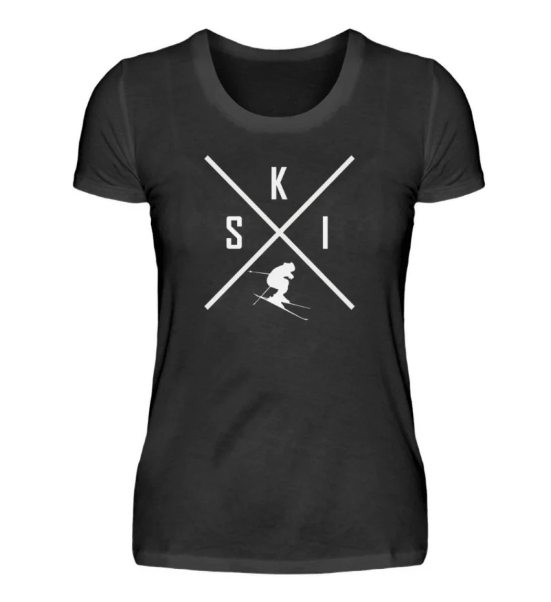 SKI - Damen Premium T-Shirt
