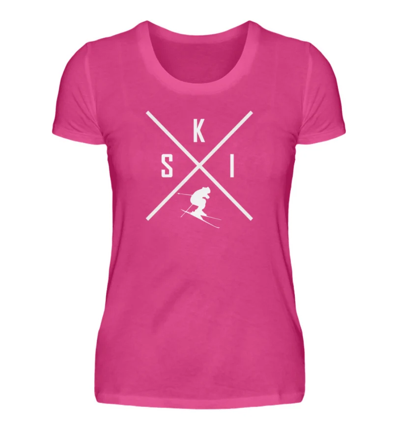 SKI - Damen Premium T-Shirt