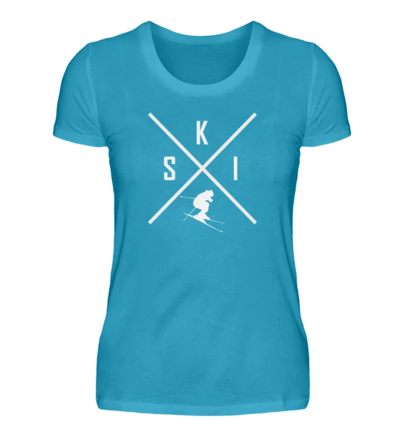 SKI - Damen Premium T-Shirt