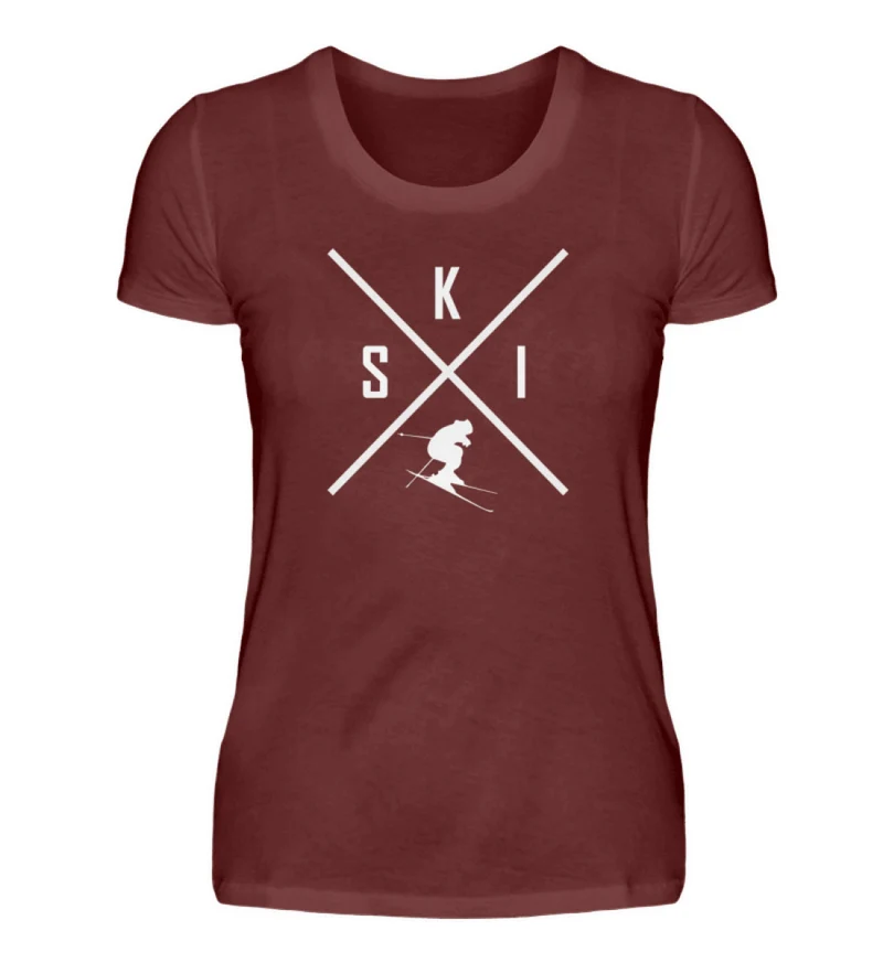 SKI - Damen Premium T-Shirt