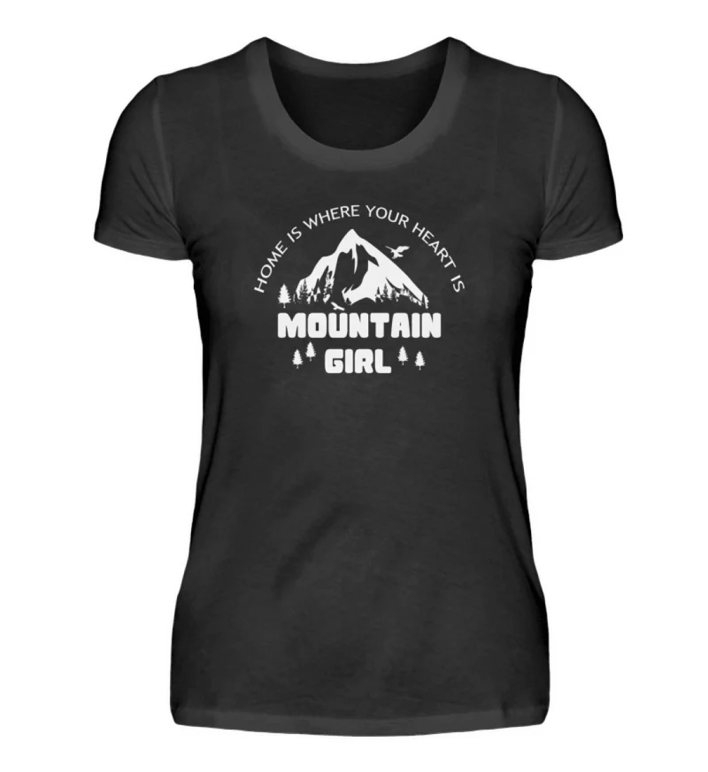 Mountain Girl - Damen Premium T-Shirt