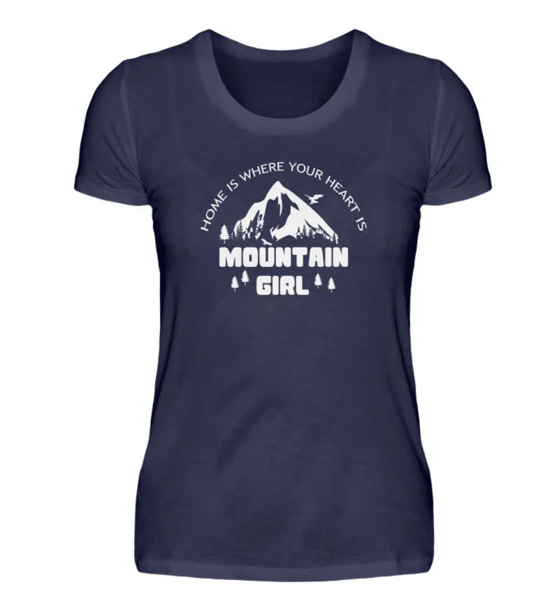 Mountain Girl - Damen Premium T-Shirt