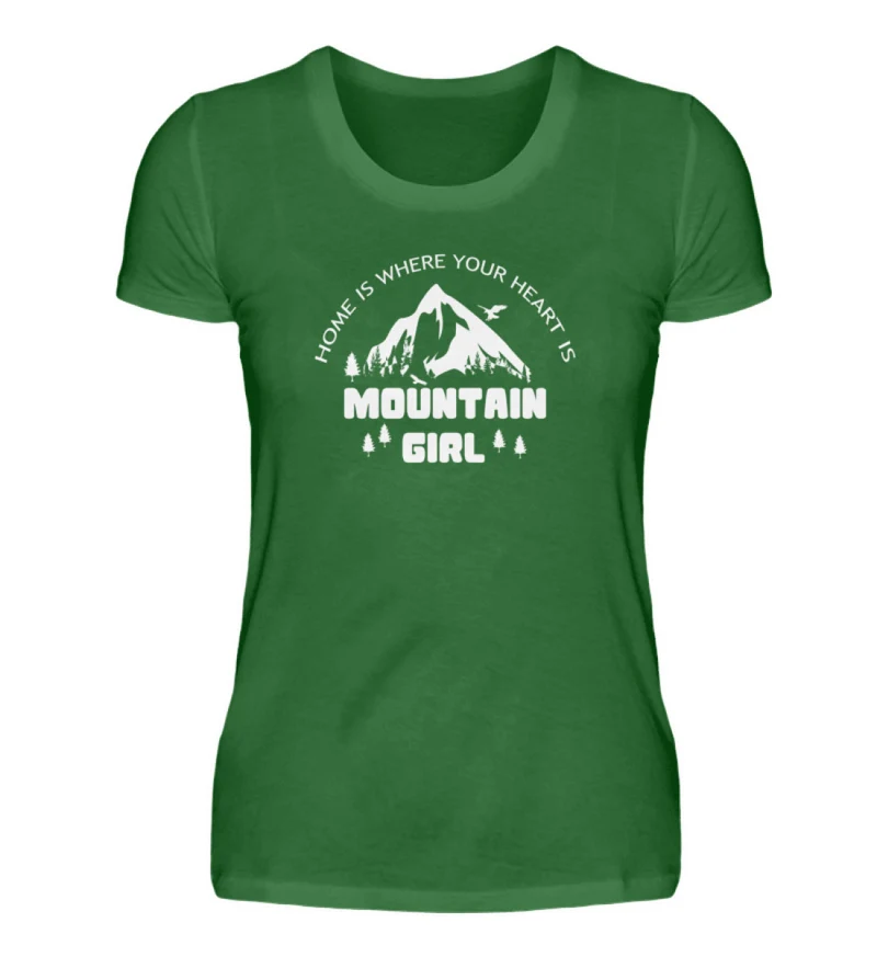 Mountain Girl - Damen Premium T-Shirt
