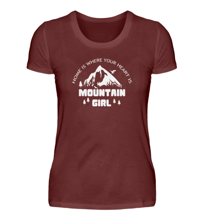 Mountain Girl - Damen Premium T-Shirt