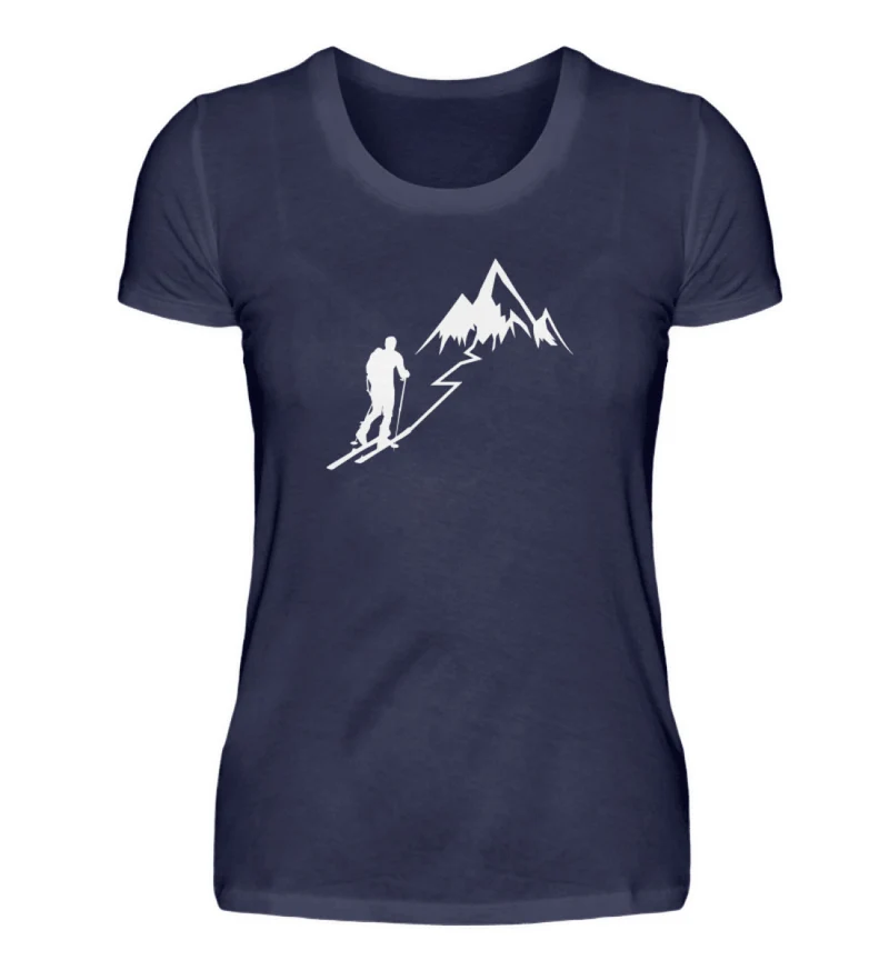 SKITOURING - Damen Premium T-Shirt
