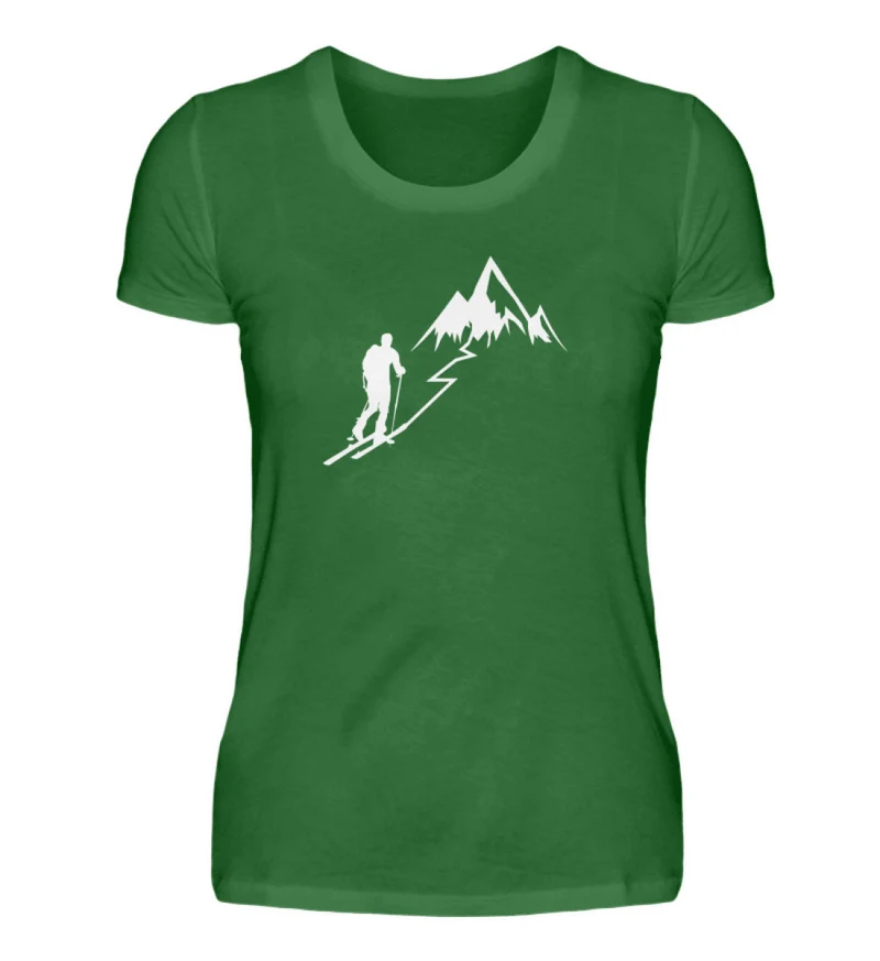SKITOURING - Damen Premium T-Shirt