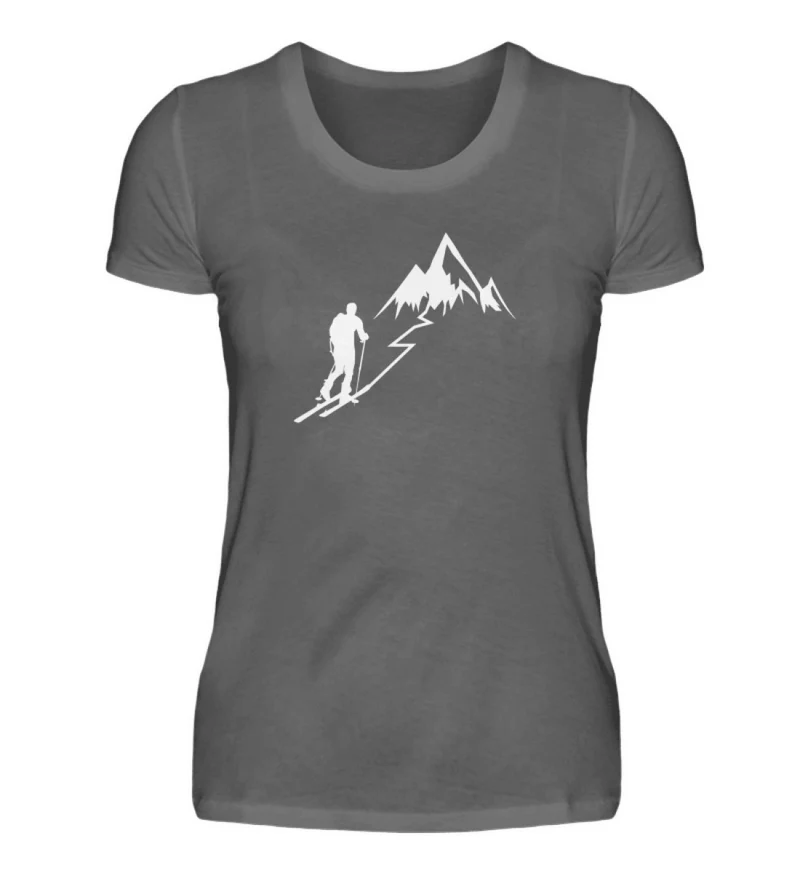 SKITOURING - Damen Premium T-Shirt