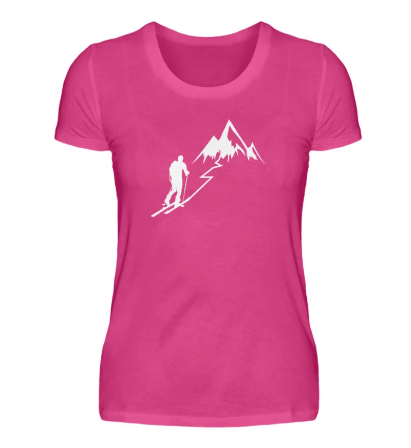 SKITOURING - Damen Premium T-Shirt