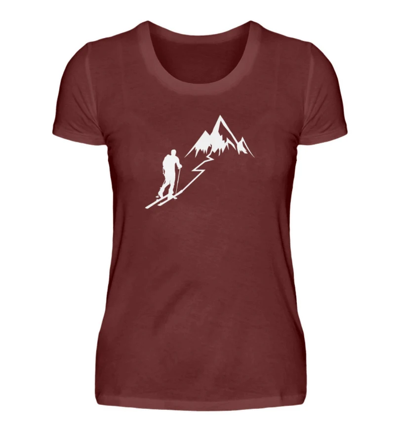 SKITOURING - Damen Premium T-Shirt