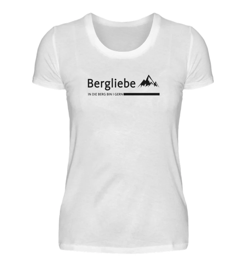 In die Berg bin i gern - Damen Premium T-Shirt